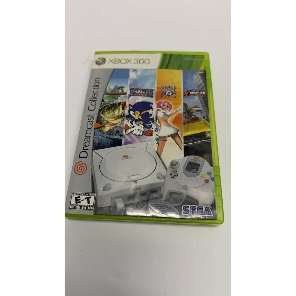 SEGA Dreamcast Collection Xbox 360 NTSC-U/C E10+ Compilation Manual Included